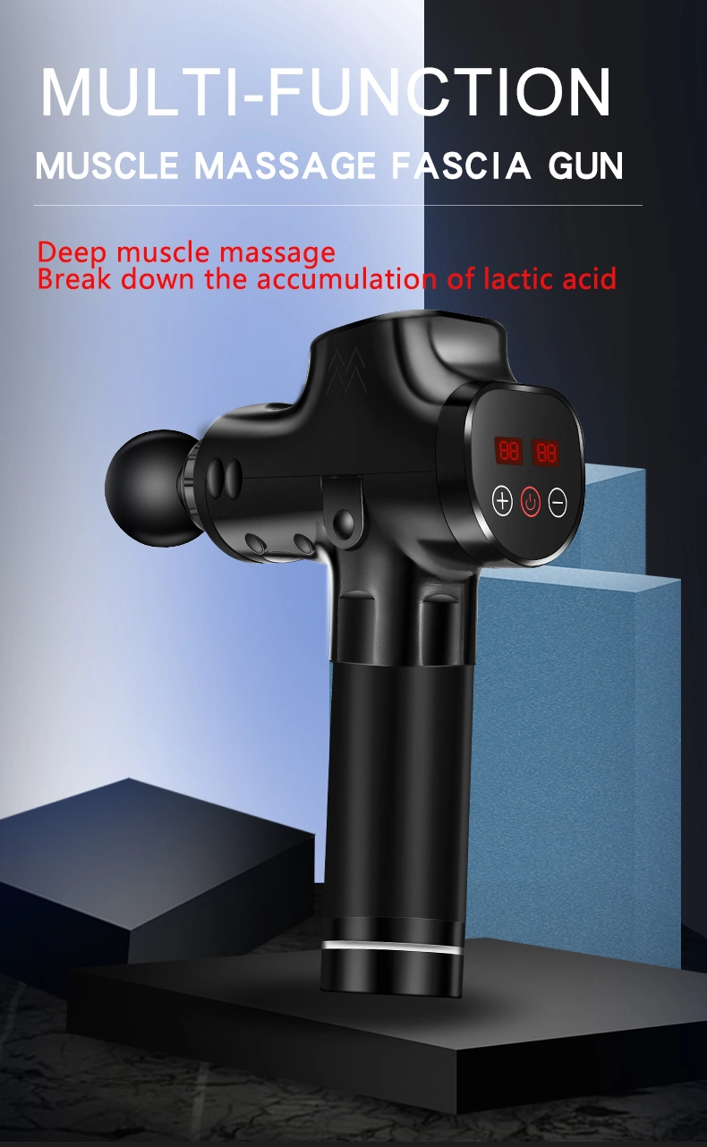 Handheld Fascial Massage Gun, Muscle Massager Gun
