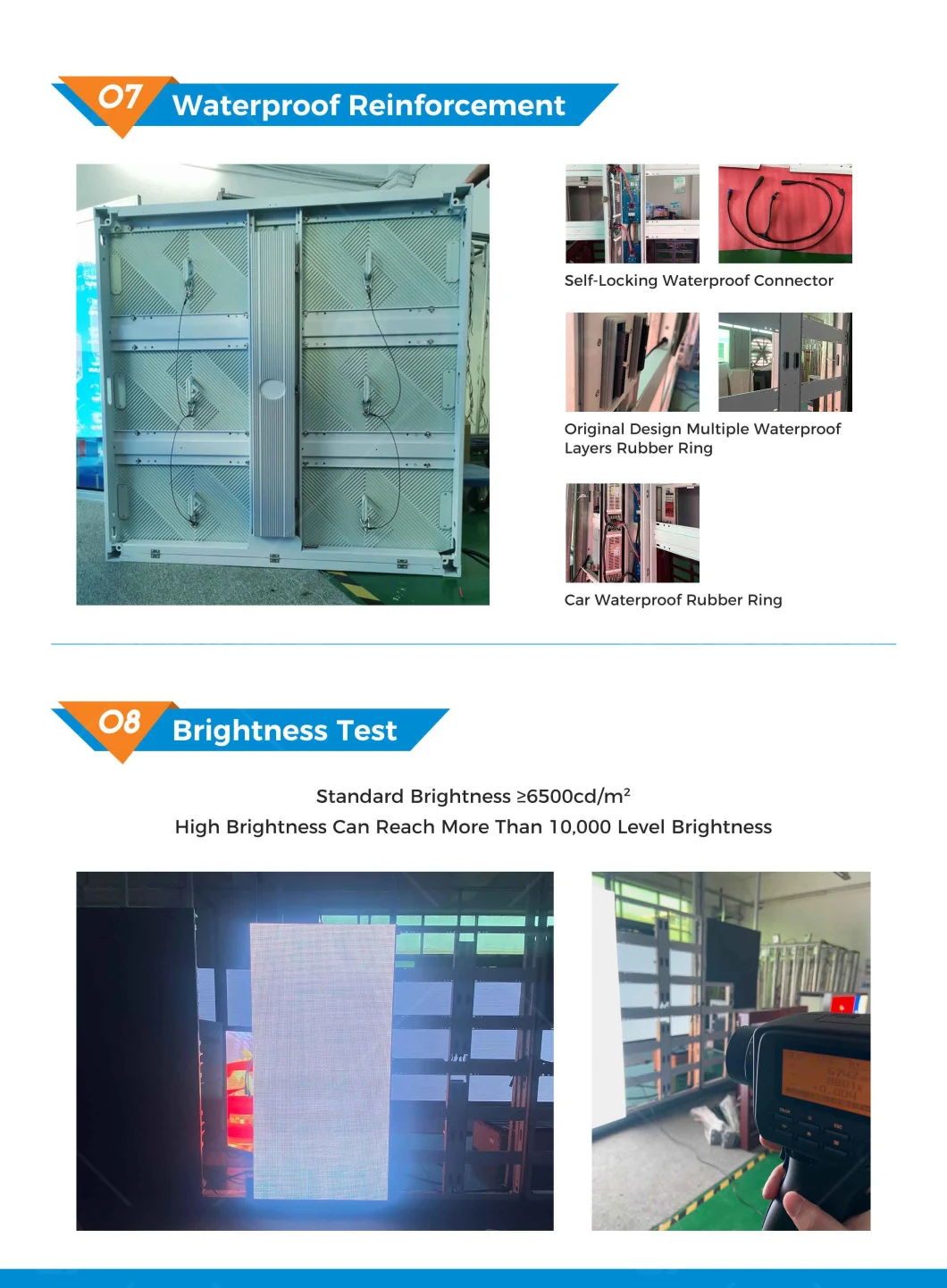 Glasses-Free 3D P5.7 LED Display Video Panel Wall Fixed Commercial Advertising Billboard Outdoor 5mm LED Screen