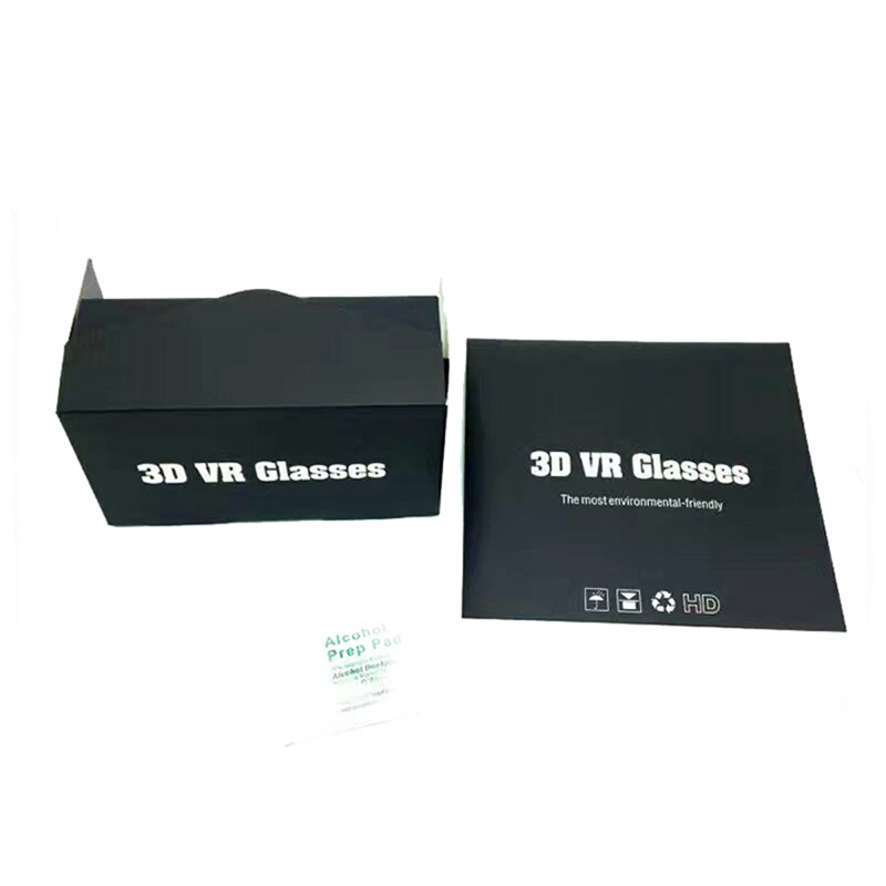Google Cardboard Glasses Cardboard Paper Vr Glasses Virtual Reality 3DVR Mobile Phone Magic Mirror Printable Logo