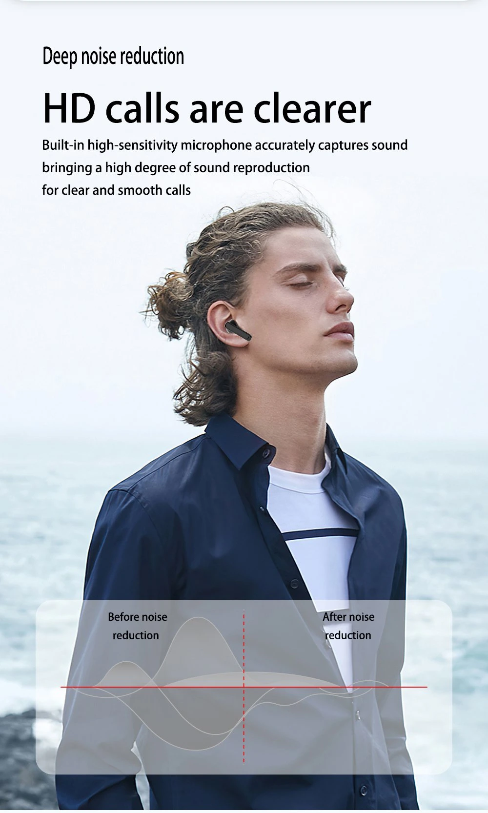 Tws T400 Bluetooth Wireless Headphones Sports Waterproof Earphones