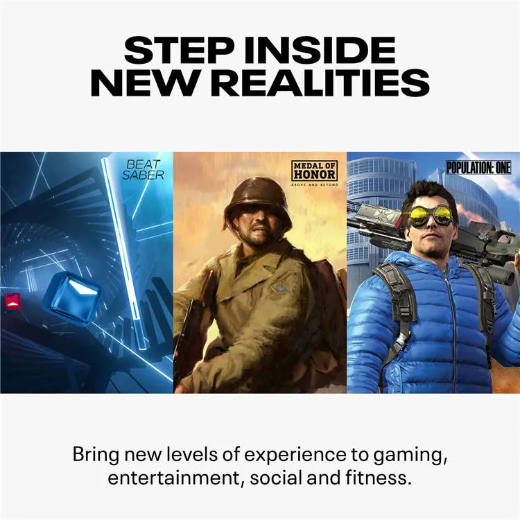 New Gaming 3D 8K Pico Neo 3 Vr Stream Glasses Advanced All in One Virtual Reality Headset 4K Display 256GB for Metaverse Avatar