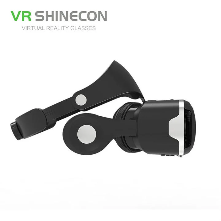 Shinecon Home Theatre 3D Vr Glasses Headset for 4.7-6.0 Inch Android Ios Smartphones Virtual Reality