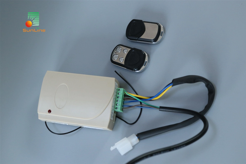 Roller Shutter Tubular Motor Remote Controller Receiver Switch +2 PCS Transmitter