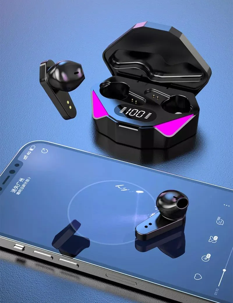 2022 New Arrival Game Waterproof Wireless Earphone Tws Auriculares in-Ear Headphone Top Version Bluetooth Earphone