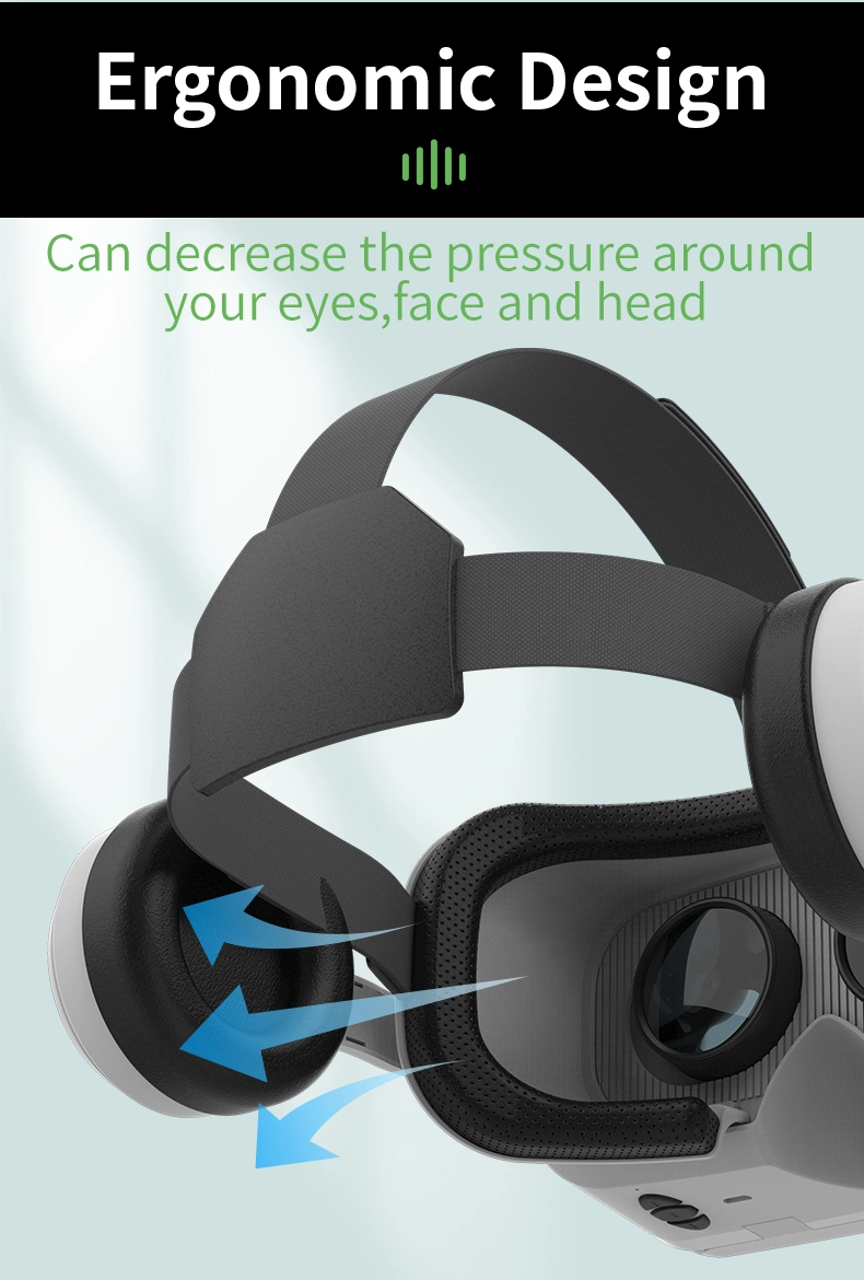 2022 New Virtual Reality Stereo Headphones 3D Glasses Vr Headset Gaming Video Box Virtual Reality Gafas Vr Headset
