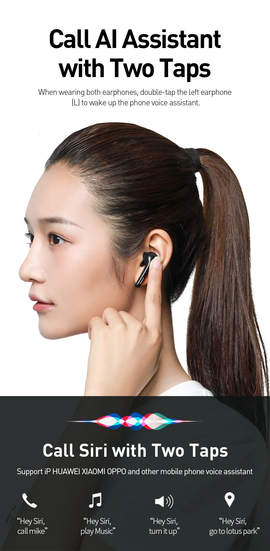 Baseus W07 Tws Bluetooth Earphone