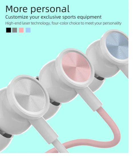 Sport in Ear Mobile Phone Earphone with Bluetooth Version 4.0 Black