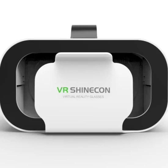 G05 Vr Shinecon Vr Glasses Universal Virtual Reality Glasses for Mobile Games 360 HD Movies Compatible with 4.7-6.53′′ Smartphone