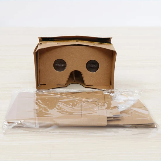 Google Cardboard Glasses Cardboard Paper Vr Glasses Virtual Reality 3DVR Mobile Phone Magic Mirror Printable Logo