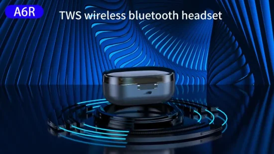 A6r Wireless Stereo Mini Bluetooth Game Earphone with LED Display