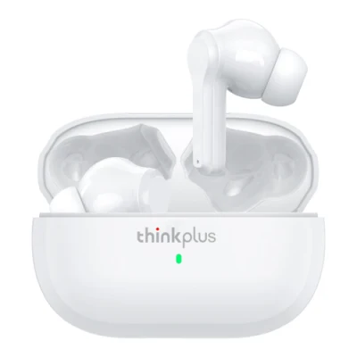 Lenovo Thinkplus Lp1s Tws Wireless Headset Bluetooth 5.0 Headphones Anc HiFi Music Sports Earbuds with Mic - White